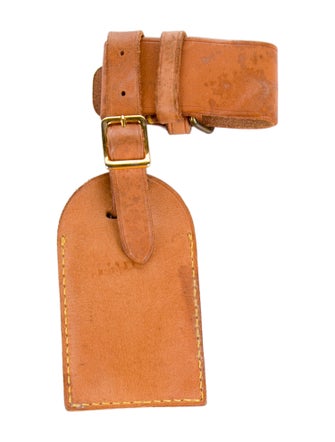 Louis Vuitton Vachetta Luggage Tag
