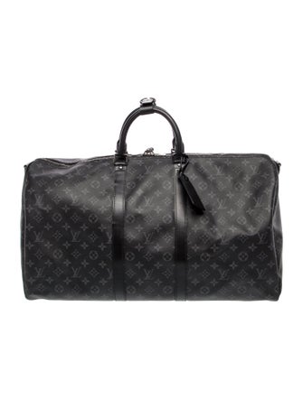 Louis Vuitton Monogram Eclipse Keepall 55