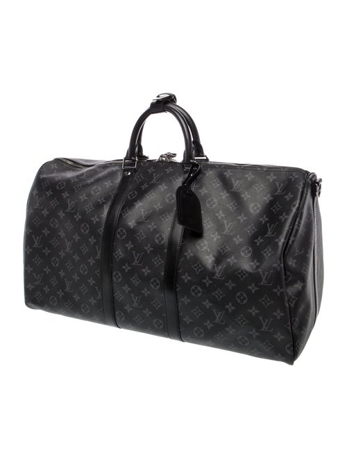 Louis Vuitton Monogram Eclipse Keepall 55