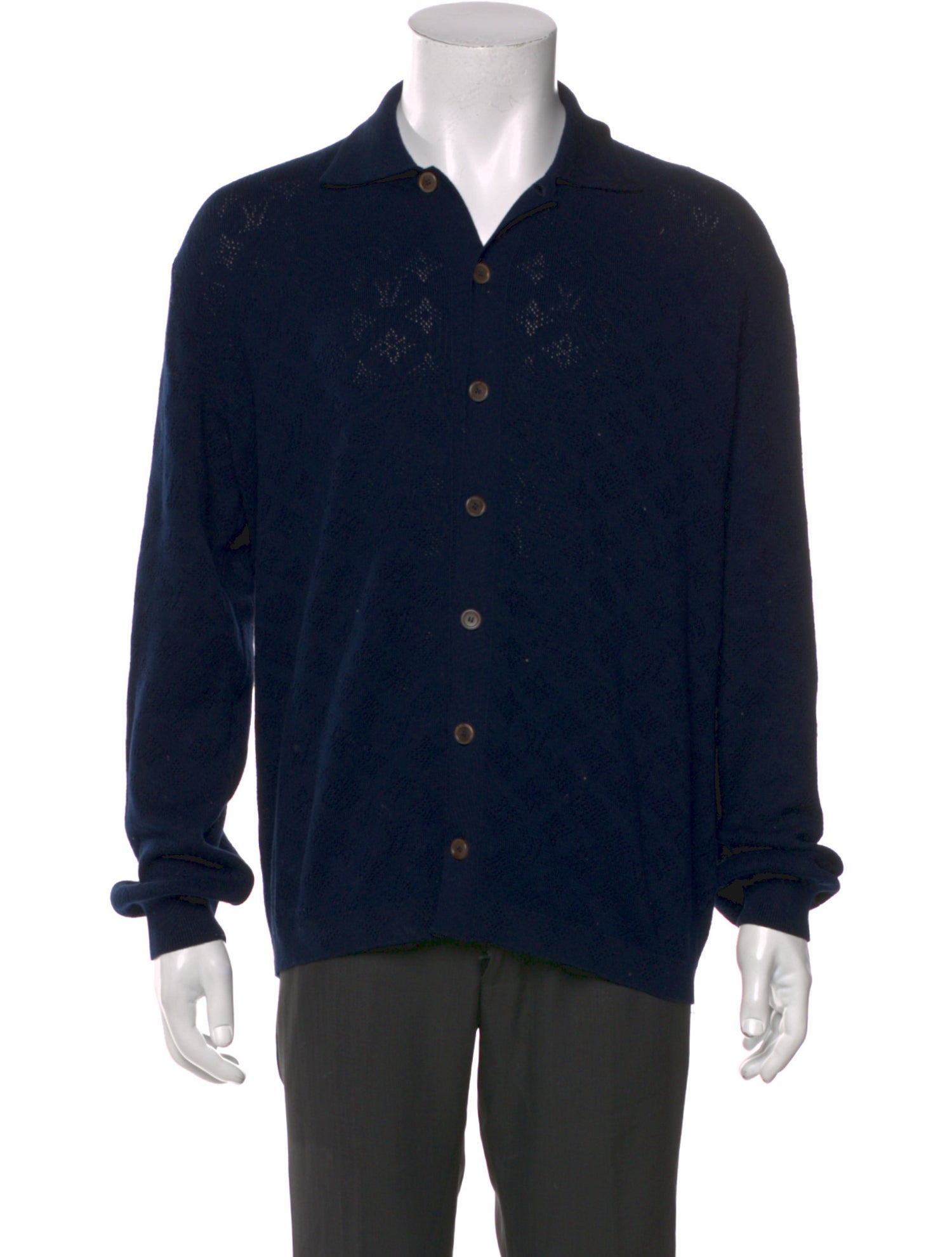 Louis Vuitton 2025 Mock Neck Cardigan