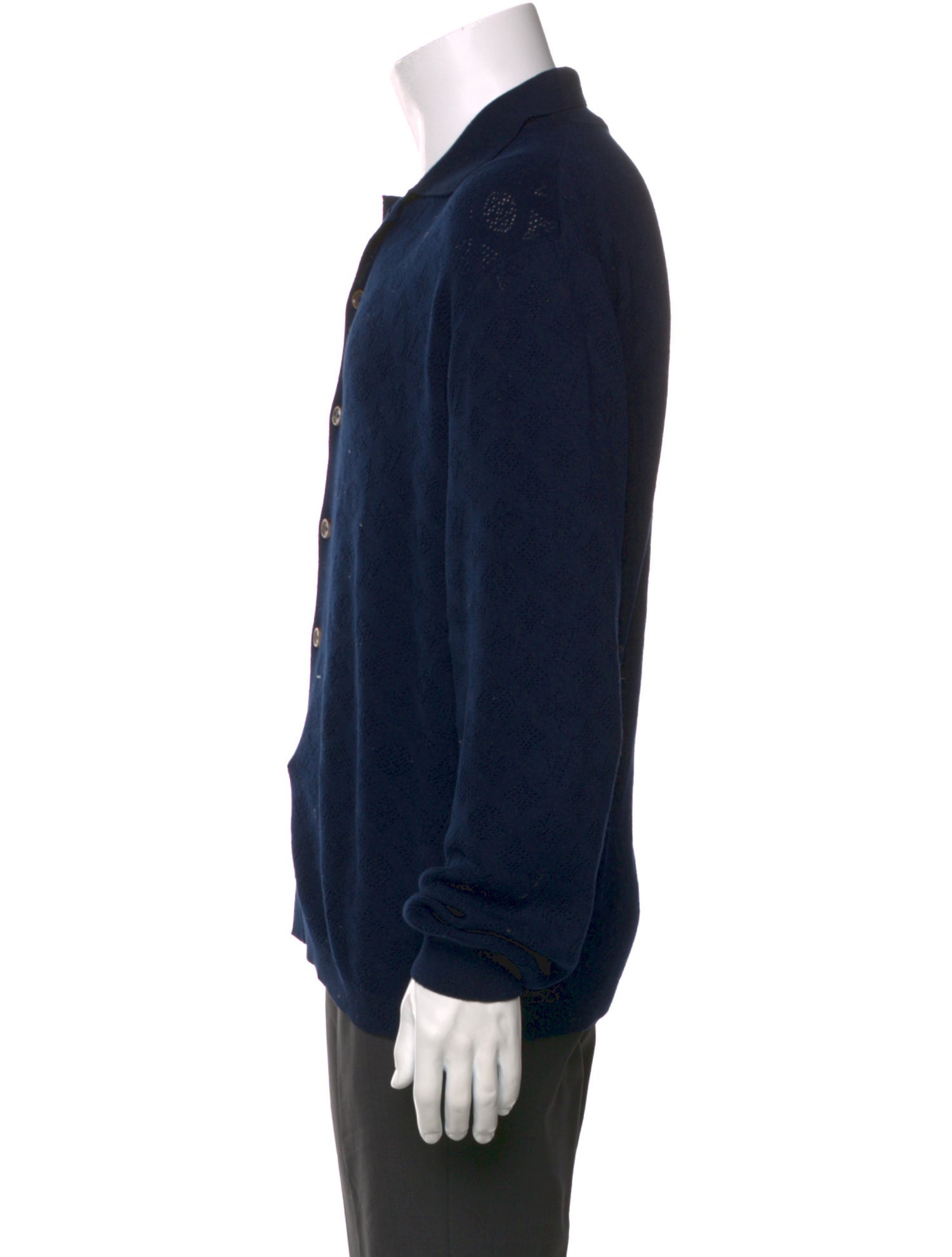 Louis Vuitton 2025 Mock Neck Cardigan