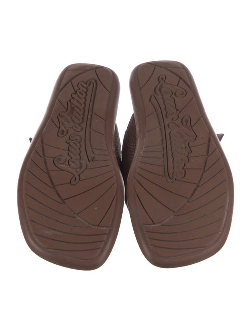 Louis Vuitton Leather Flip Flops