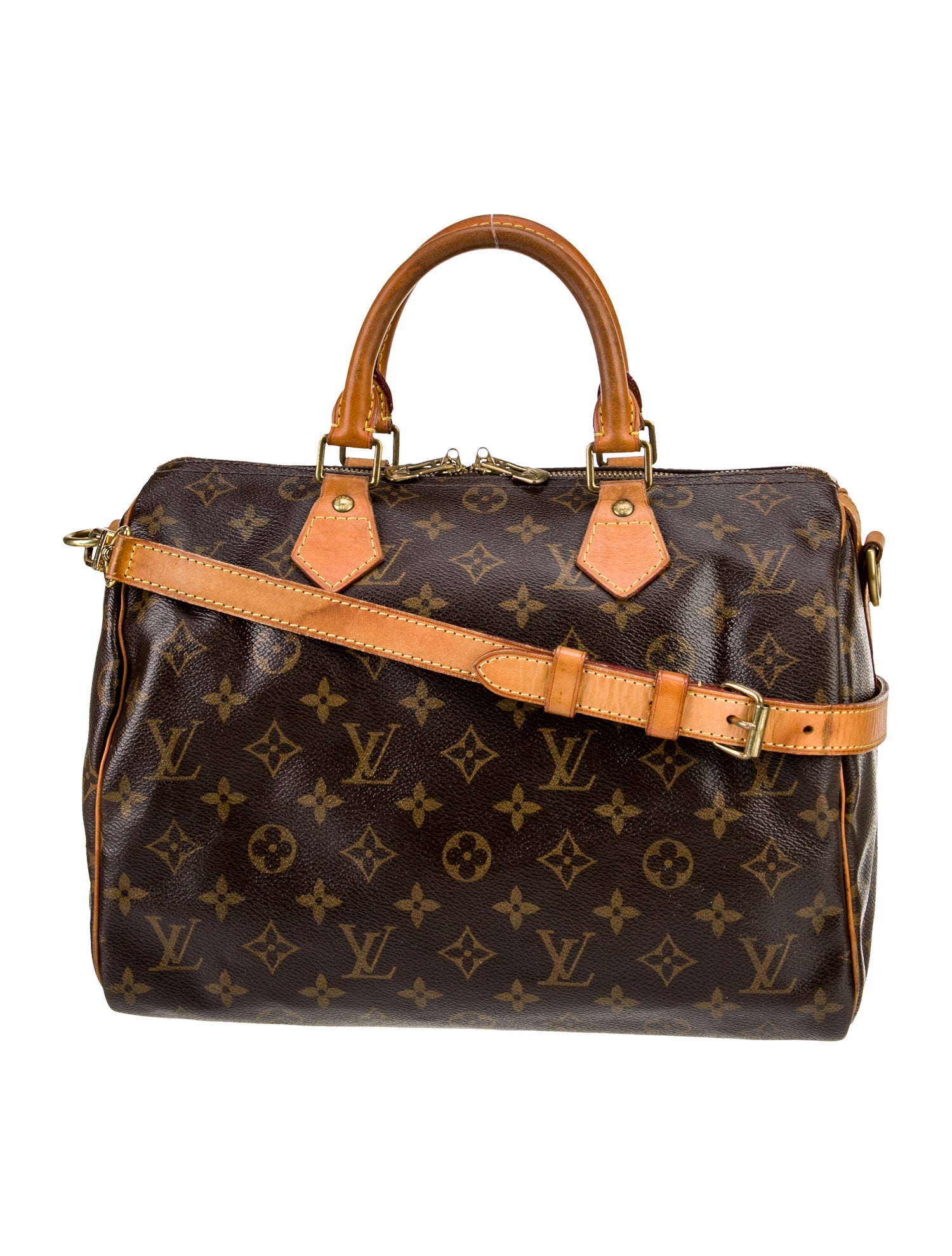 Louis Vuitton LV Monogram Speedy Bandouliere 30