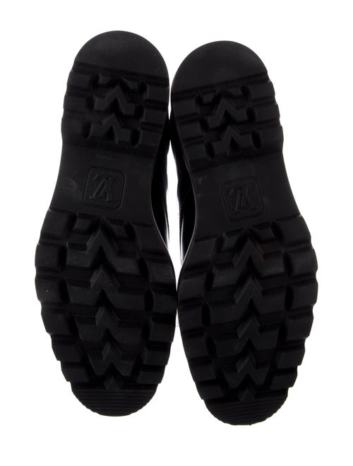 Louis Vuitton LV Monogram Leather Combat Boots