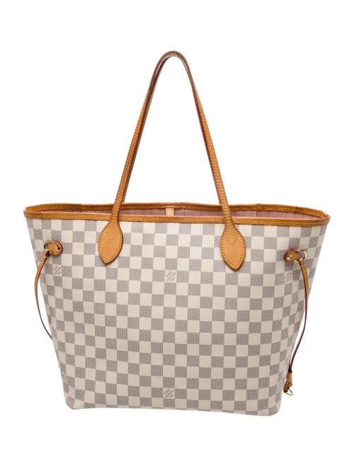 Louis Vuitton Damier Azur Neverfull w/Pouch MM