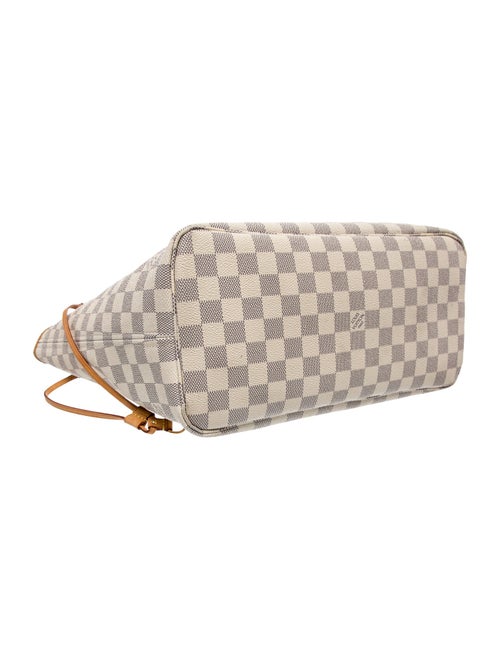 Louis Vuitton Damier Azur Neverfull w/Pouch MM