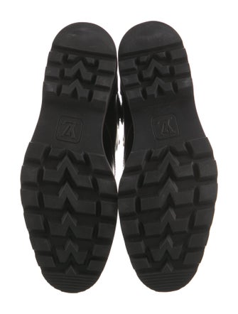 Louis Vuitton LV Monogram Leather Combat Boots