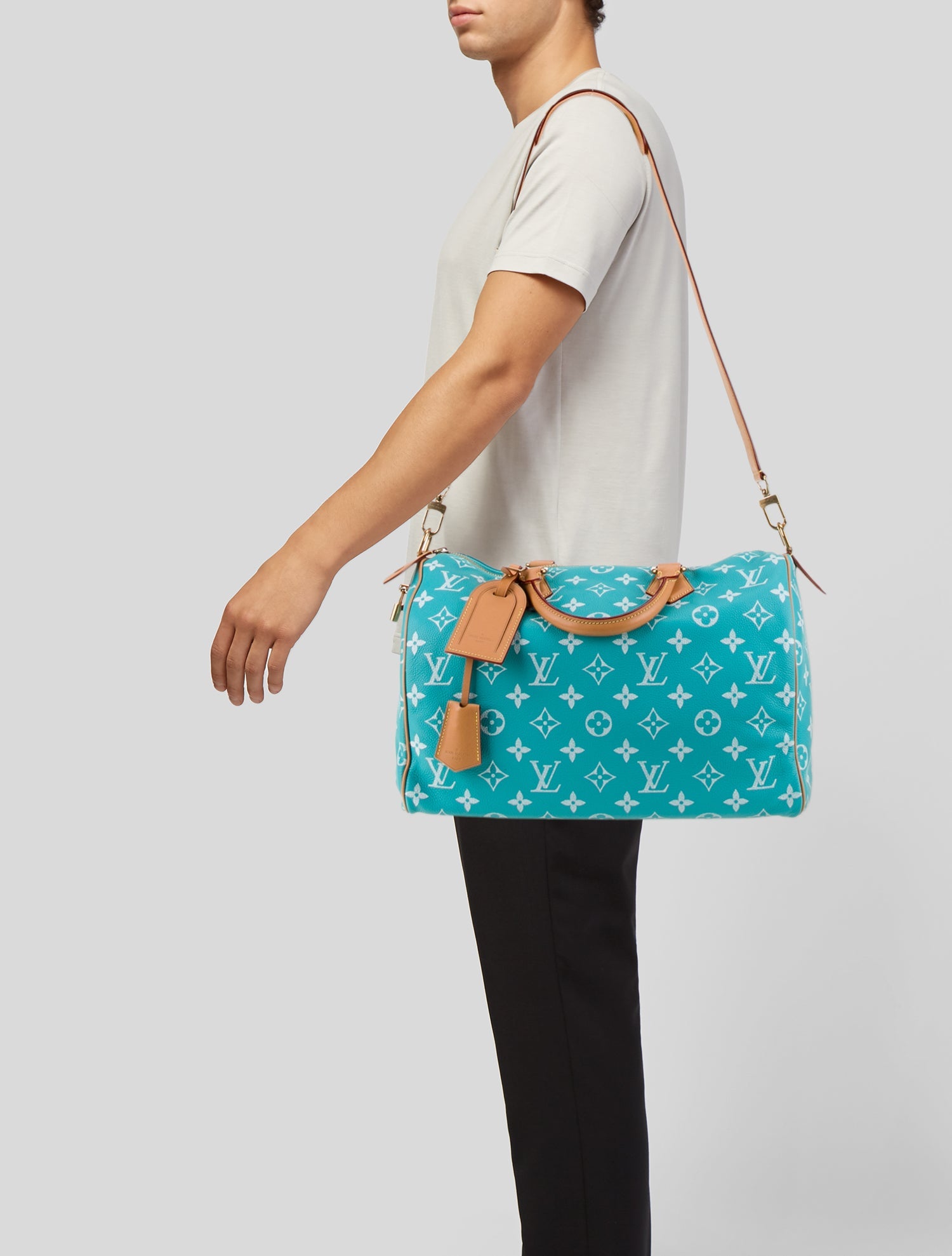 Louis Vuitton LV Monogram Speedy Bandouliere 40