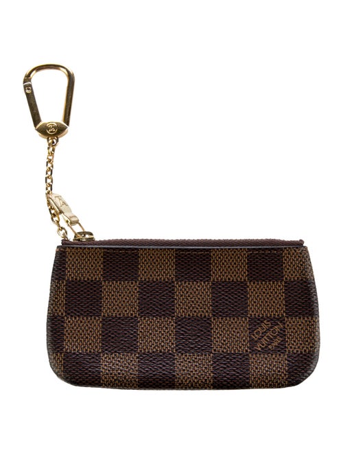 Louis Vuitton 2022 Damier Ebene Pattern Key Holder