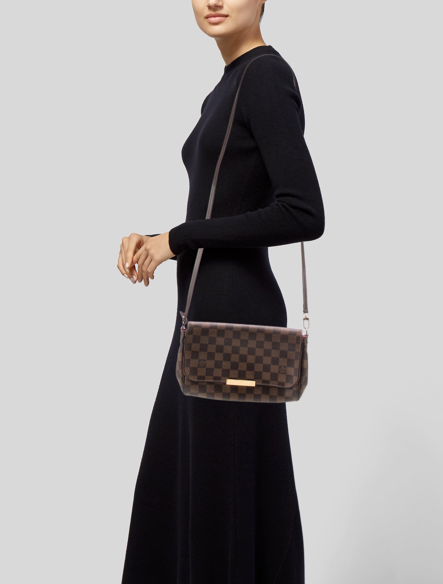 Louis Vuitton Damier Ebene Favorite MM