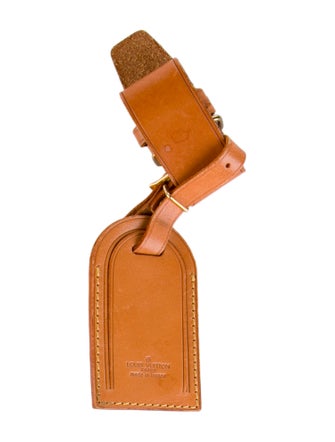 Louis Vuitton Vachetta Luggage Tag