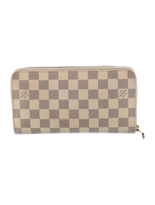 Louis Vuitton 2011 Damier Azur Pattern Zippy Organizer Wallet
