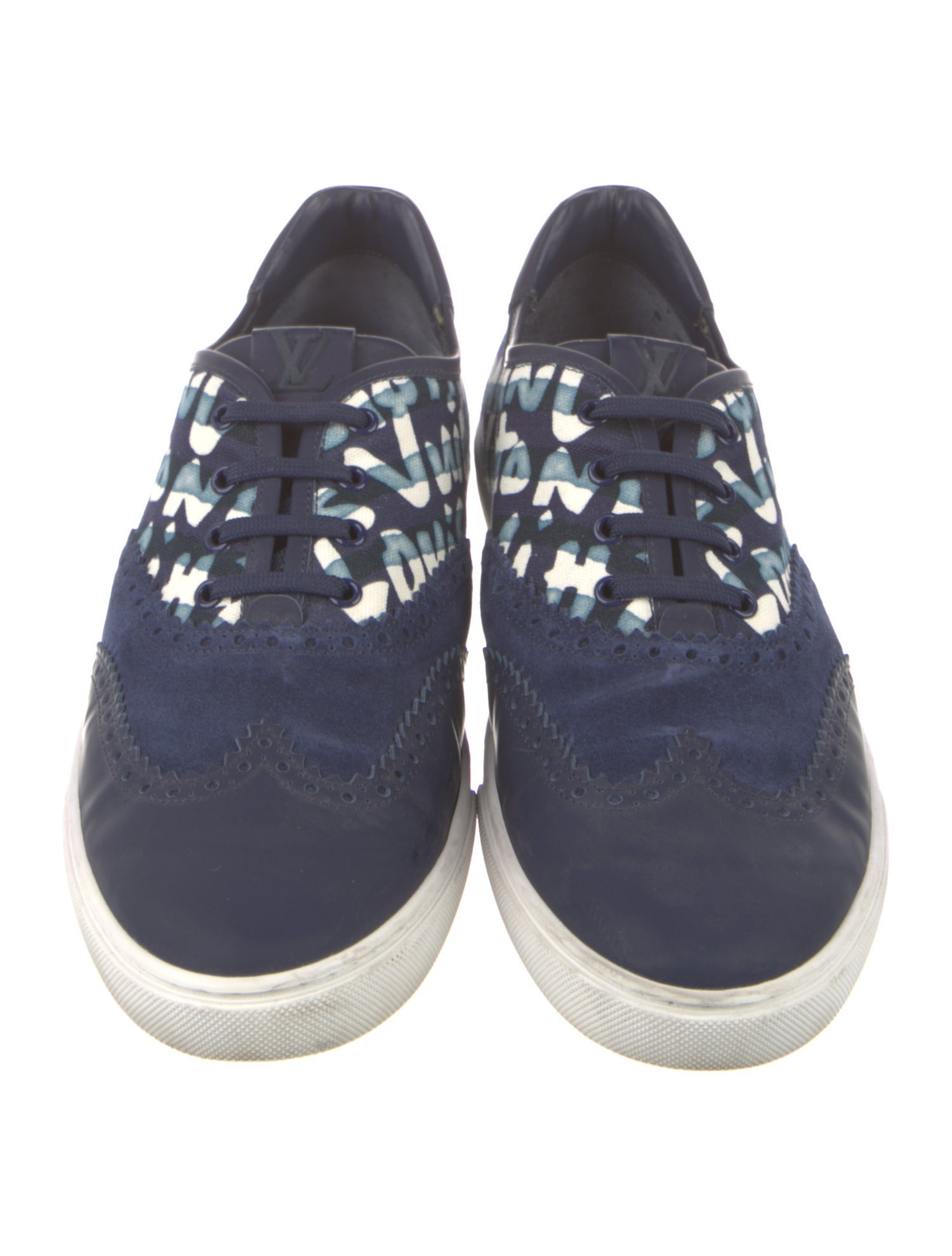 Louis Vuitton Canvas Printed Sneakers