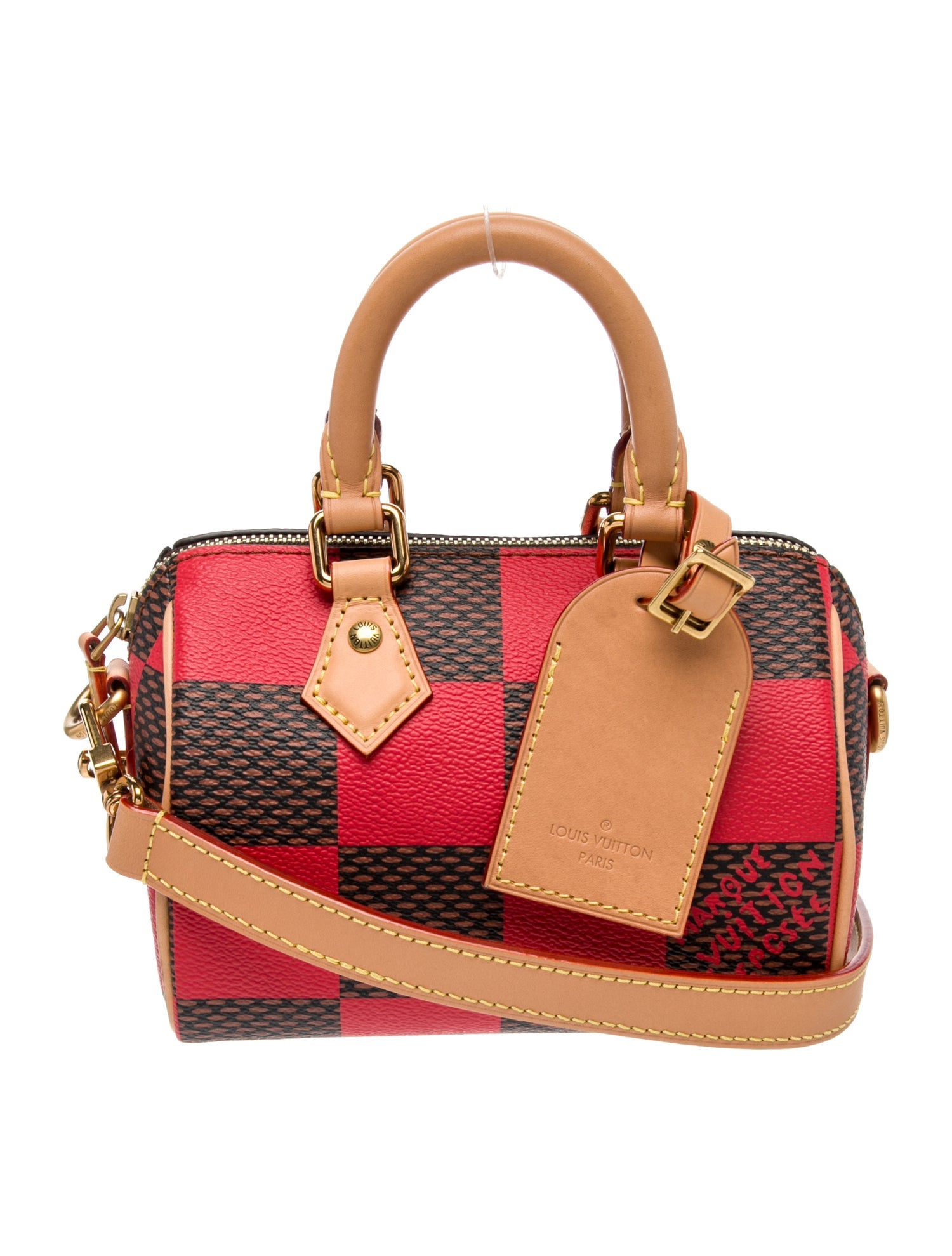Louis Vuitton Damier Pop Speedy Bandouliere Nano
