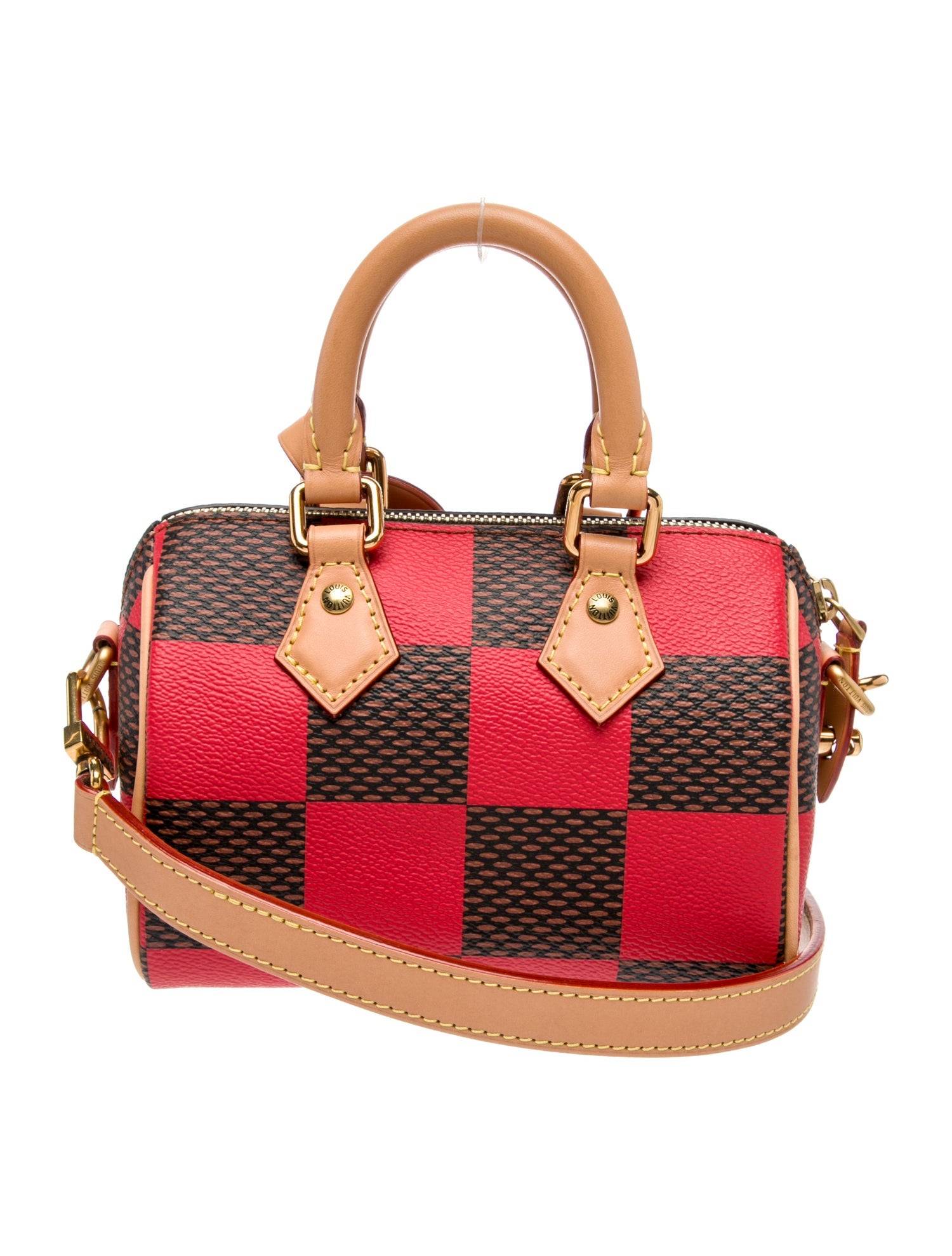 Louis Vuitton Damier Pop Speedy Bandouliere Nano