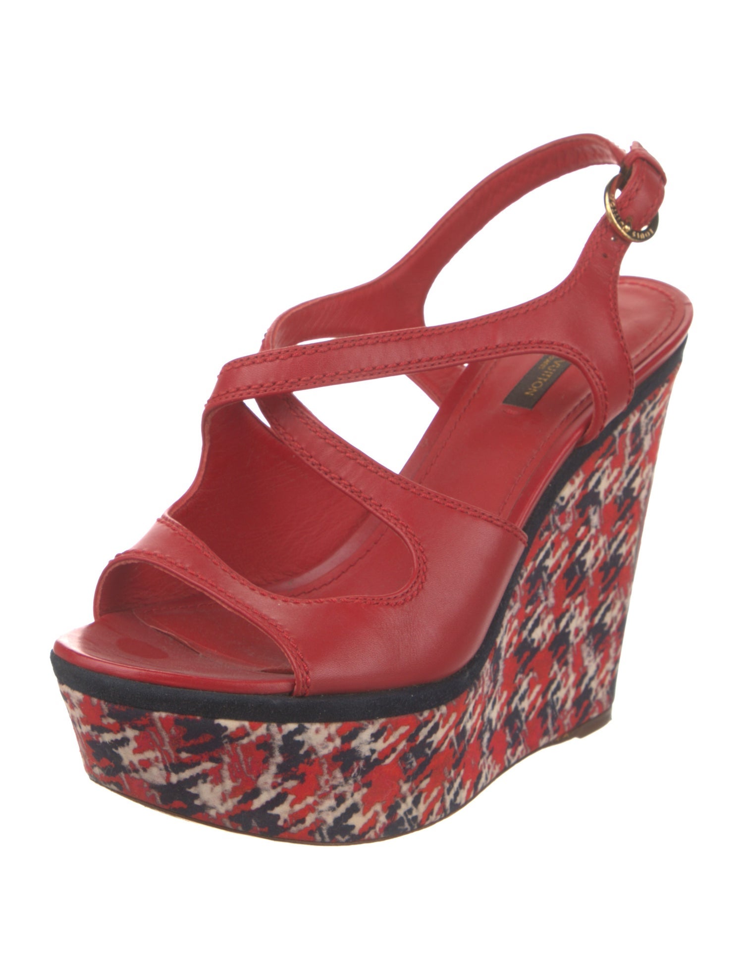 Louis Vuitton LV Monogram Leather Espadrilles