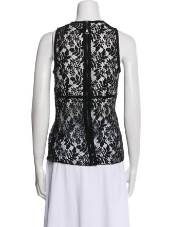 Louis Vuitton Lace Lace Pattern Top