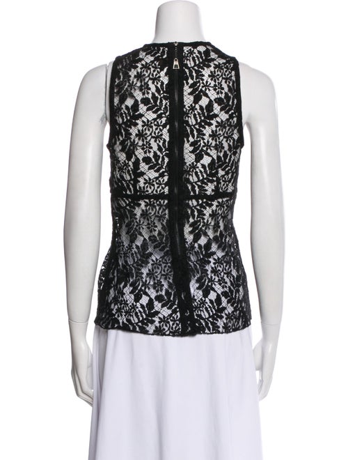 Louis Vuitton Lace Lace Pattern Top
