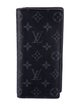 Louis Vuitton Monogram Eclipse Coated Canvas Brazza Wallet