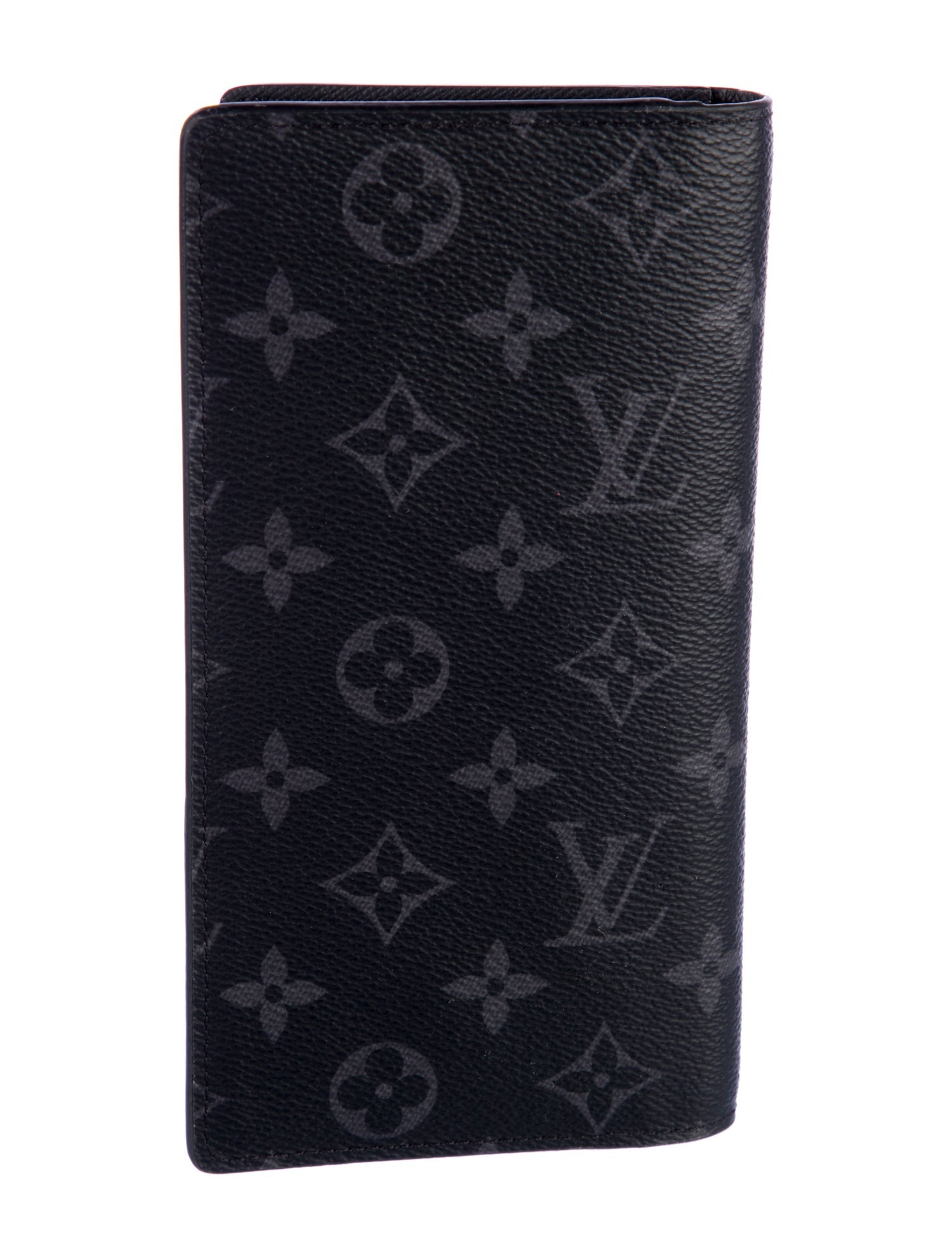 Louis Vuitton Monogram Eclipse Coated Canvas Brazza Wallet