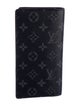 Louis Vuitton Monogram Eclipse Coated Canvas Brazza Wallet