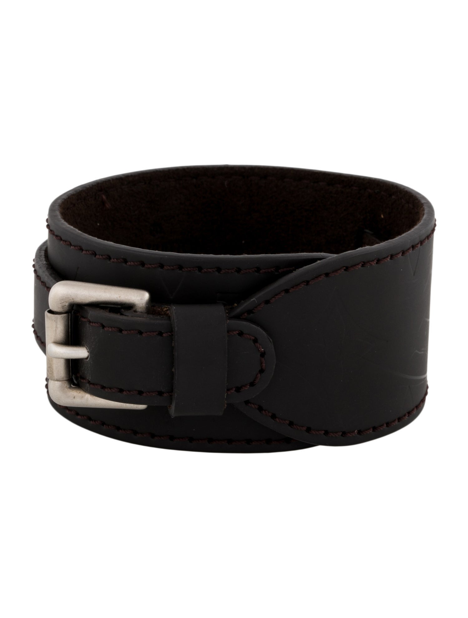 Louis Vuitton Leather Wrap Bracelet