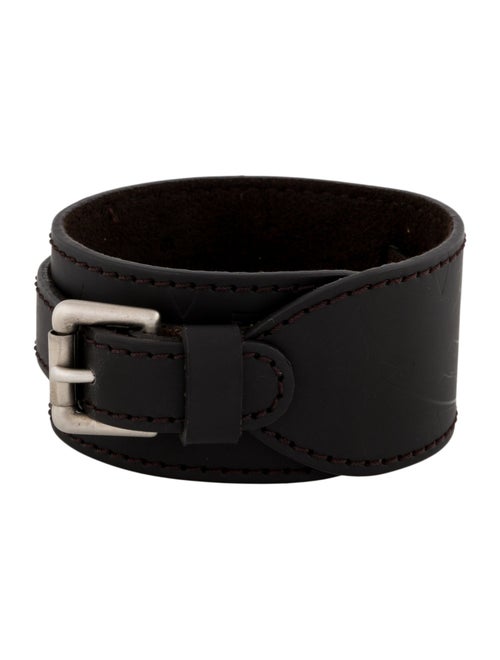 Louis Vuitton Leather Wrap Bracelet
