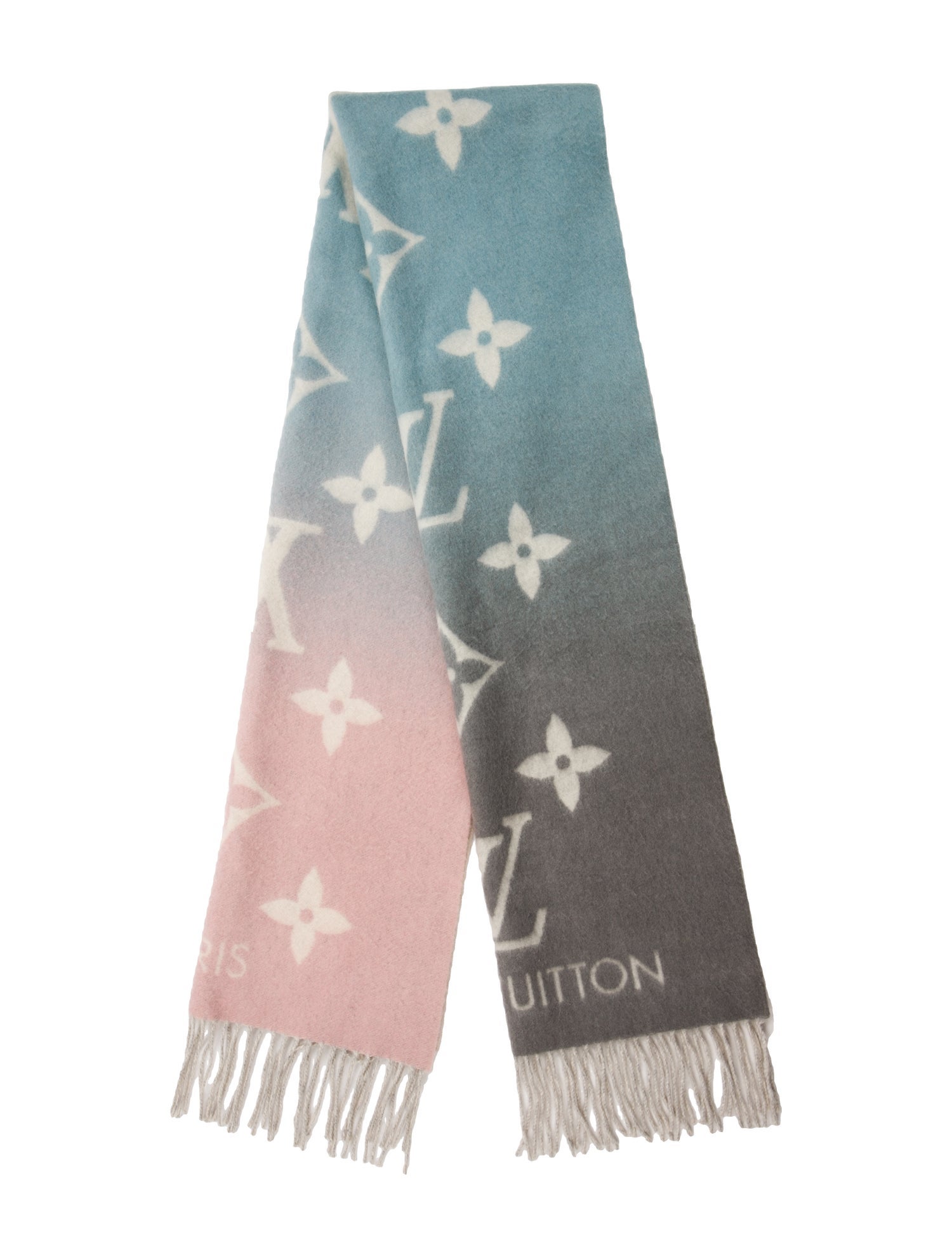 Louis Vuitton Ombre Reykjavik Cashmere Scarf