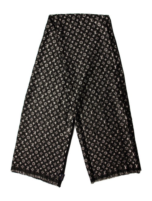 Louis Vuitton So Glitter Silk Scarf