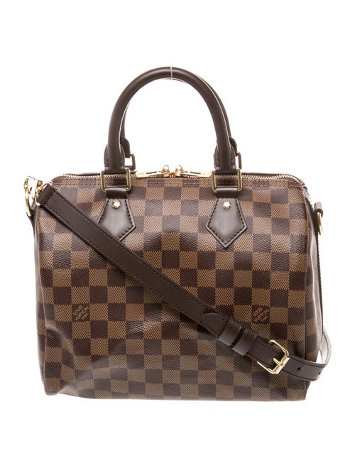 Louis Vuitton Damier Ebene Speedy Bandouliere 25