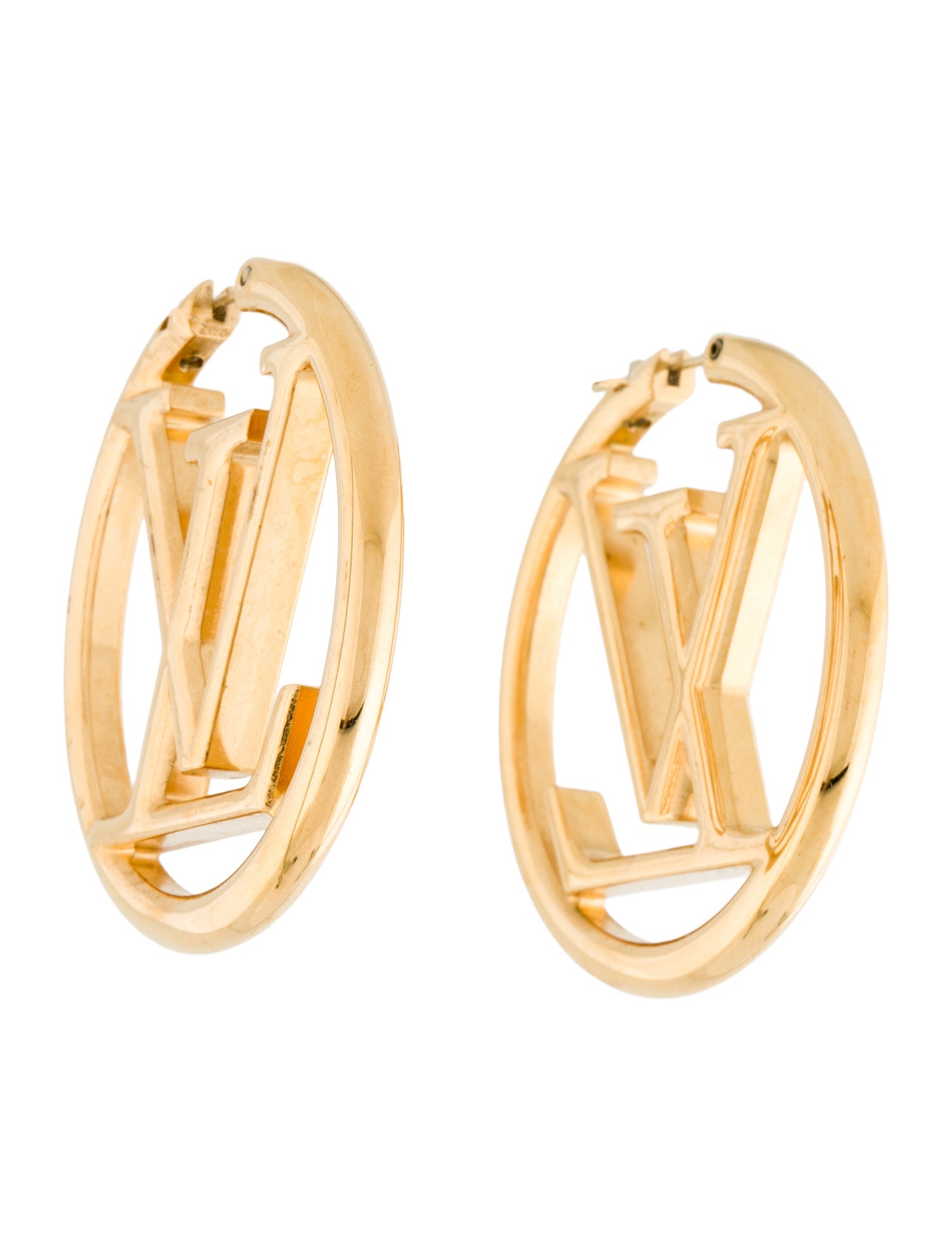 Louis Vuitton Louise Hoop GM Earrings