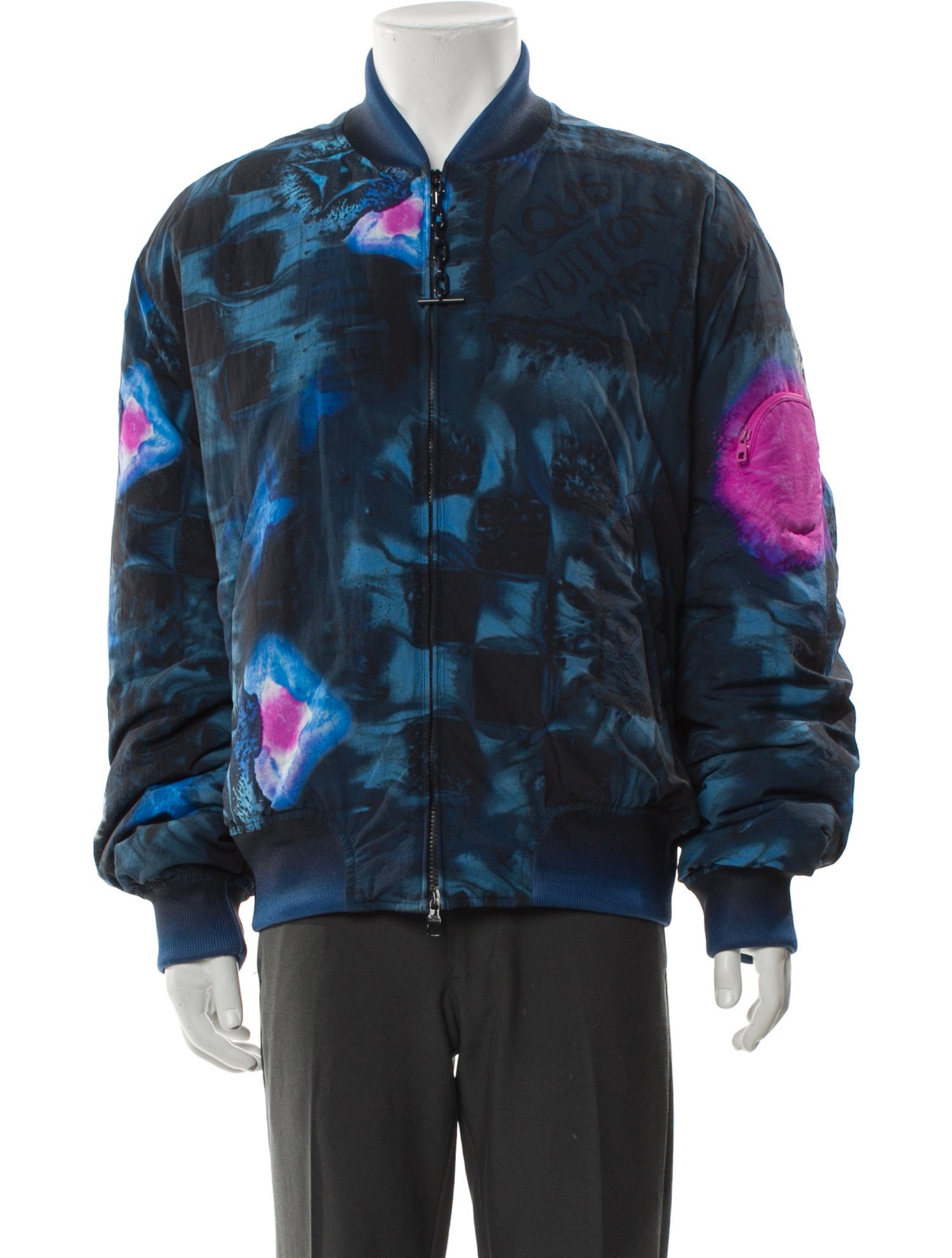 Louis Vuitton 2021 Damier Salt Bomber Jacket w/ Tags