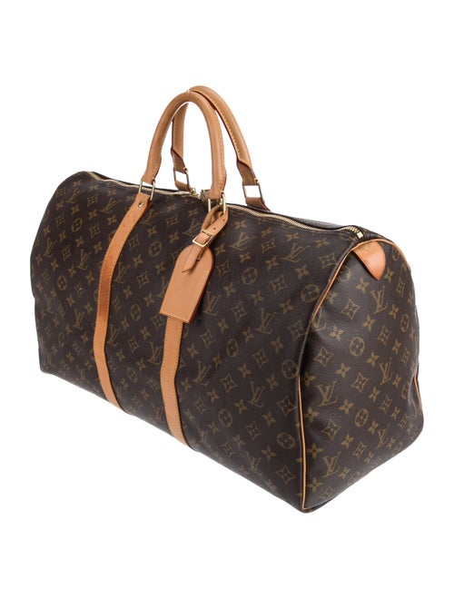Louis Vuitton LV Monogram Keepall 50 Vintage