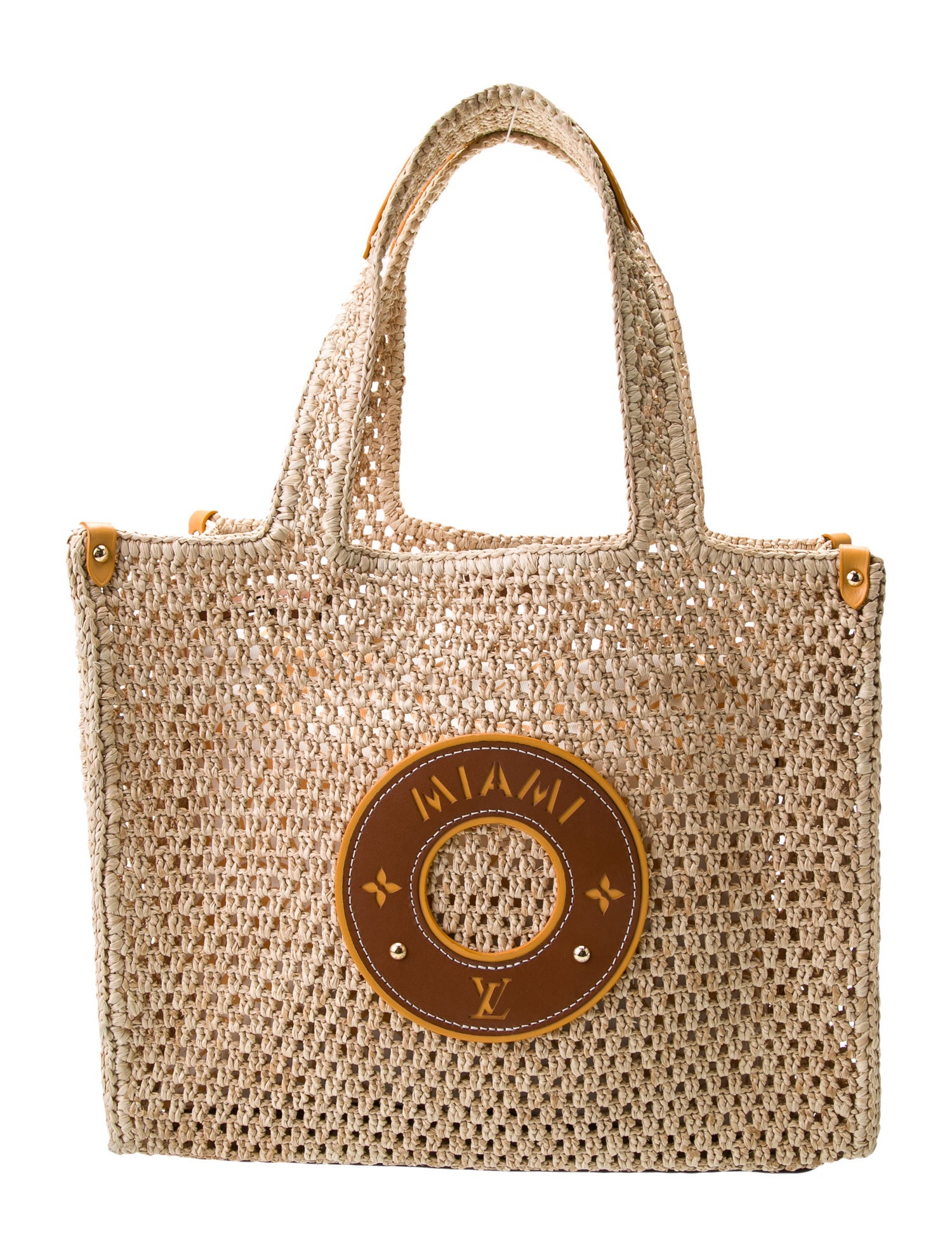 Louis Vuitton Raffia OnTheGo MM