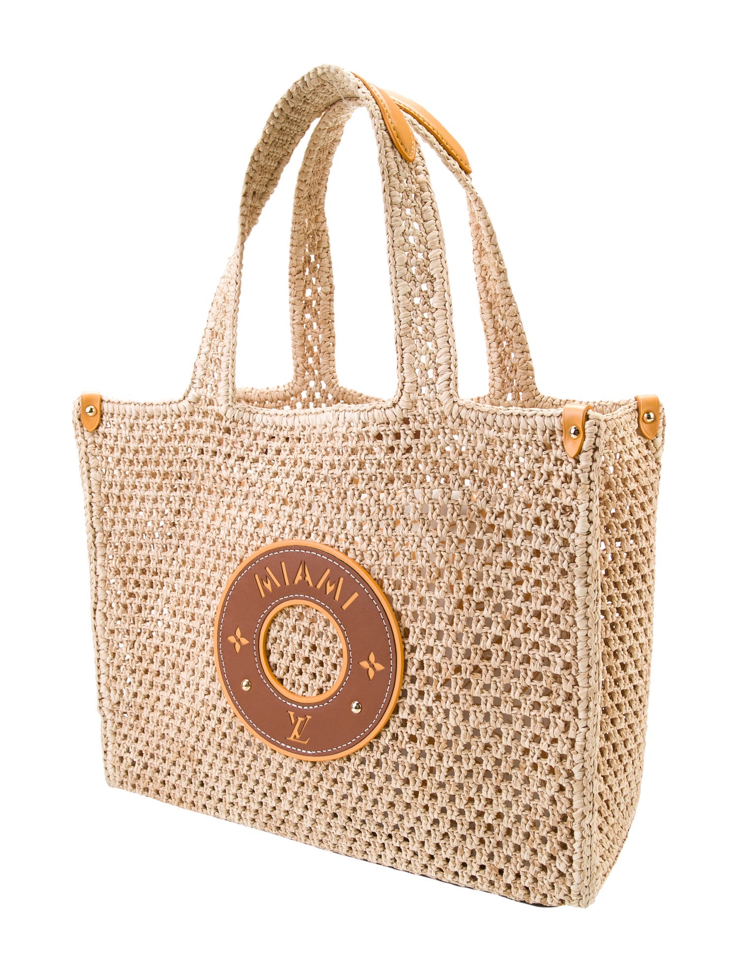 Louis Vuitton Raffia OnTheGo MM