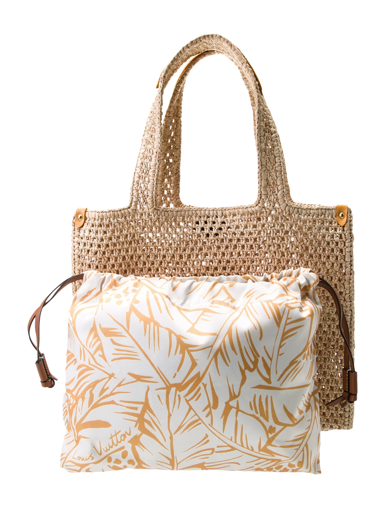 Louis Vuitton Raffia OnTheGo MM