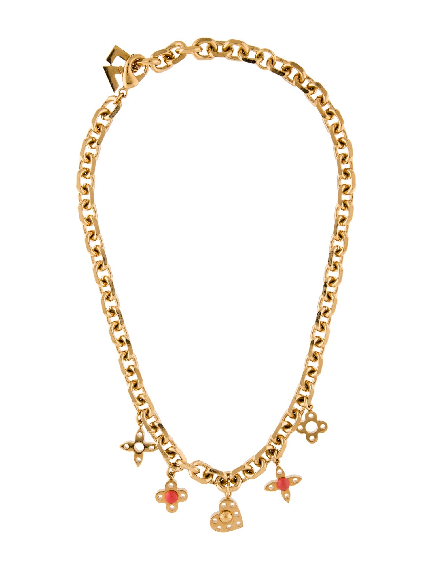 Louis Vuitton Resin Station Necklace