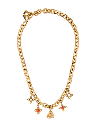 Louis Vuitton Resin Station Necklace