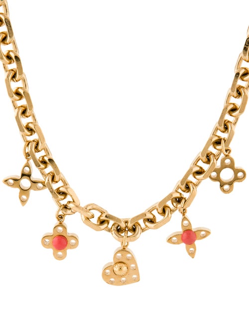 Louis Vuitton Resin Station Necklace