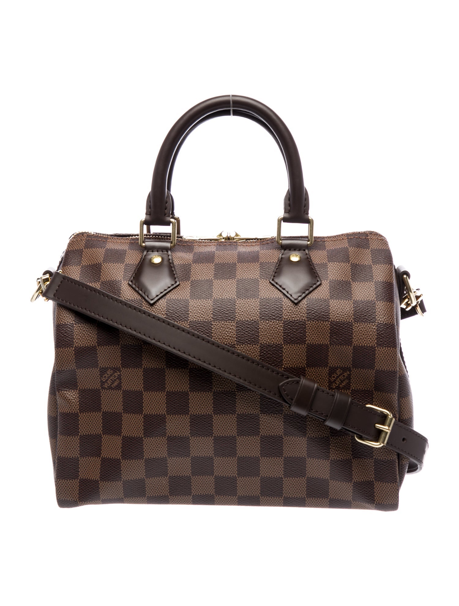 Louis Vuitton Damier Ebene Speedy Bandouliere