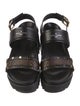 Louis Vuitton LV Monogram Leather Slingback Sandals