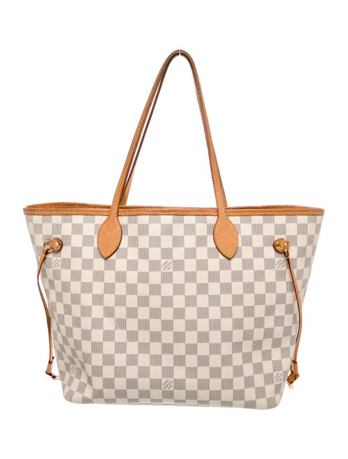 Louis Vuitton Damier Azur Neverfull w/Pouch MM
