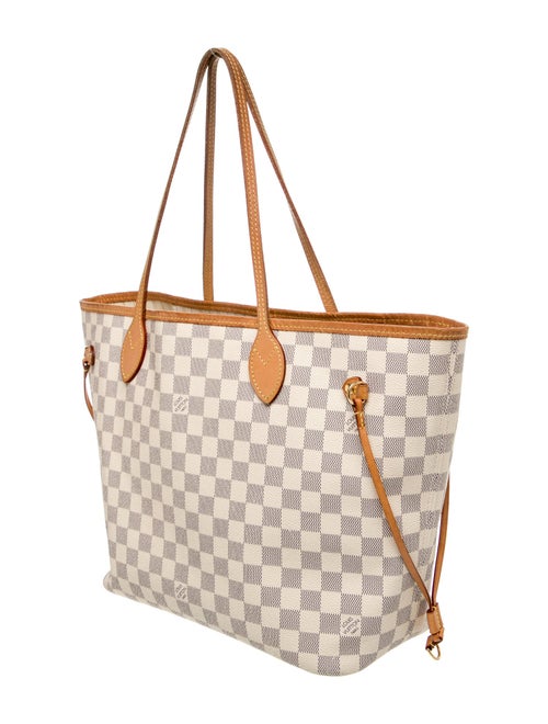 Louis Vuitton Damier Azur Neverfull w/Pouch MM