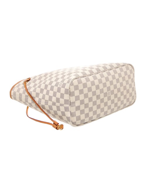Louis Vuitton Damier Azur Neverfull w/Pouch MM