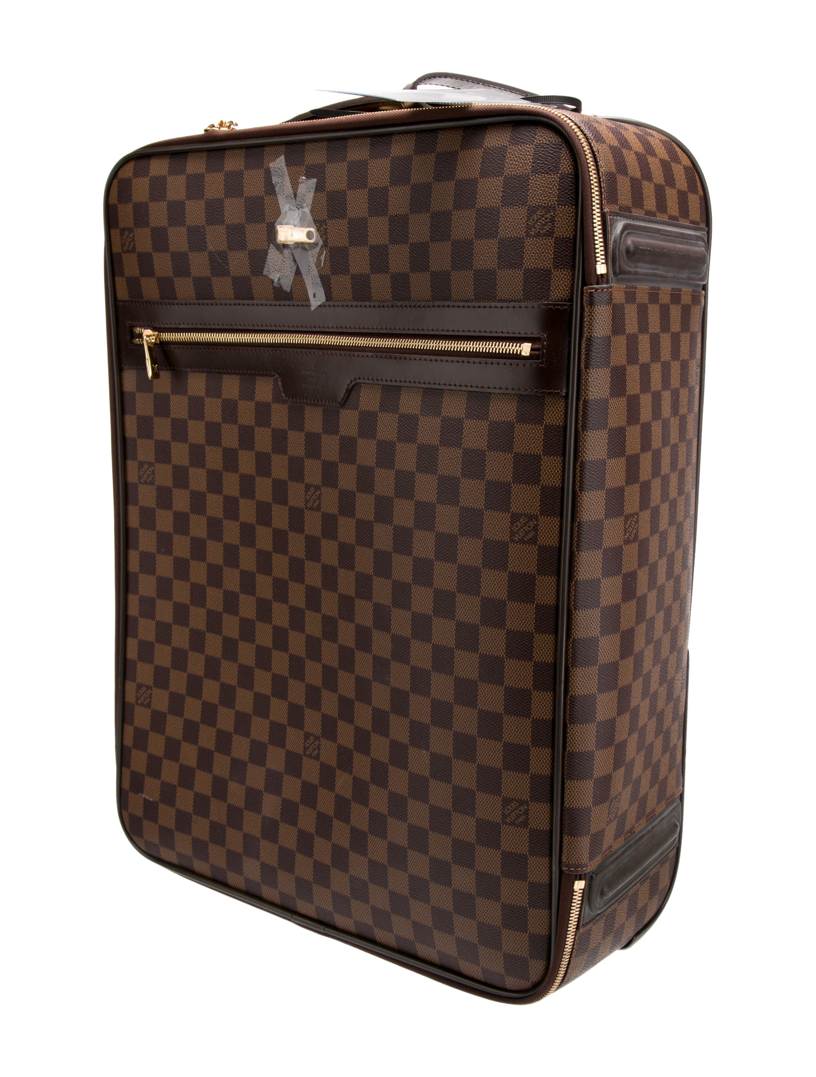 Louis Vuitton Pattern Print Suitcase