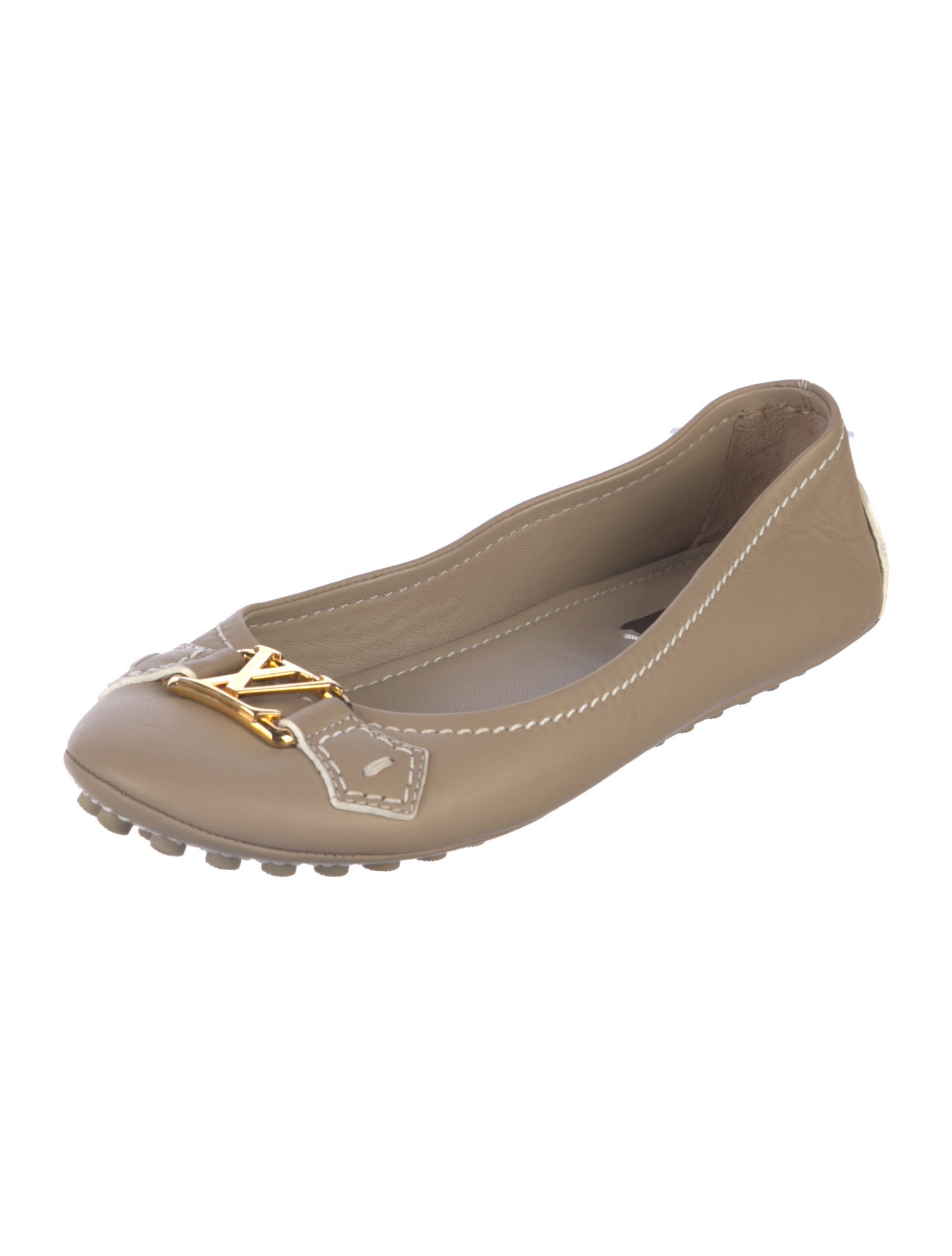 Louis Vuitton Leather Ballet Flats