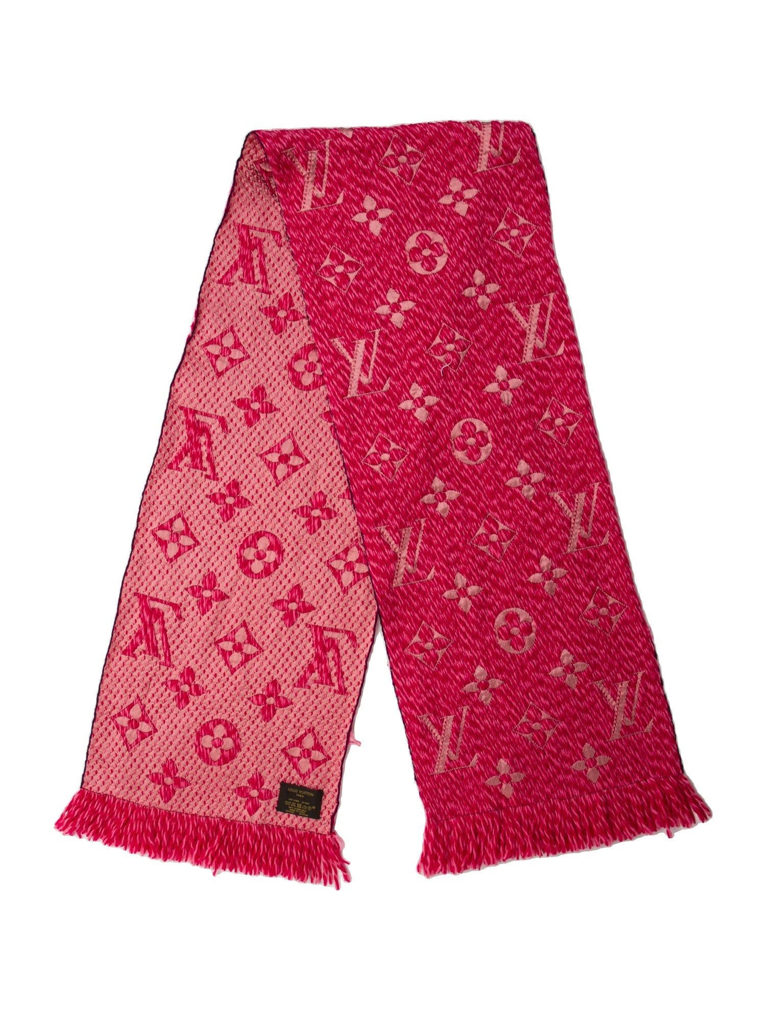 Louis Vuitton Logomania Wool Scarf