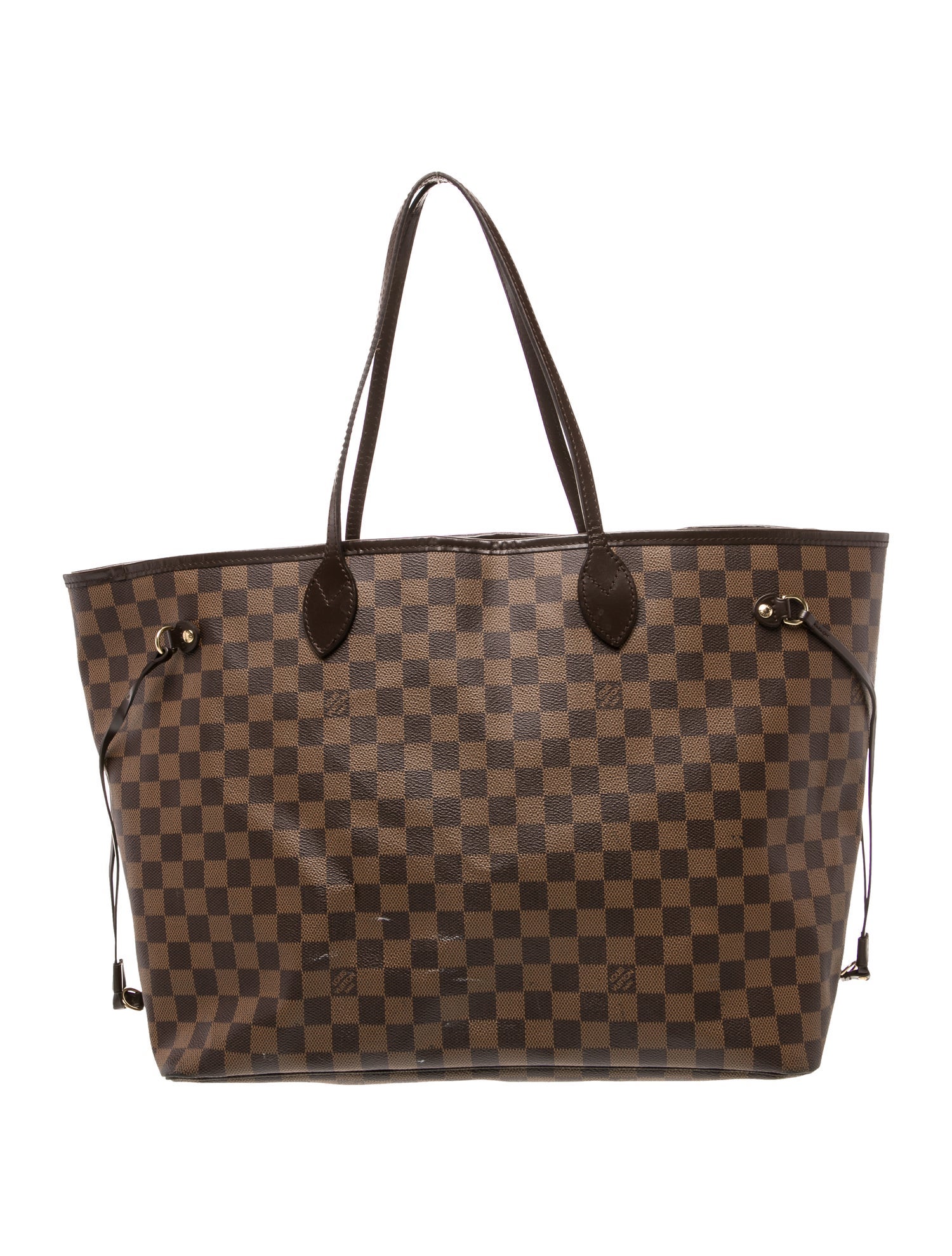 Louis Vuitton Damier Ebene Neverfull w/Pouch GM