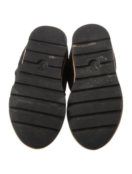 Louis Vuitton LV Monogram Nylon Lace-Up Boots