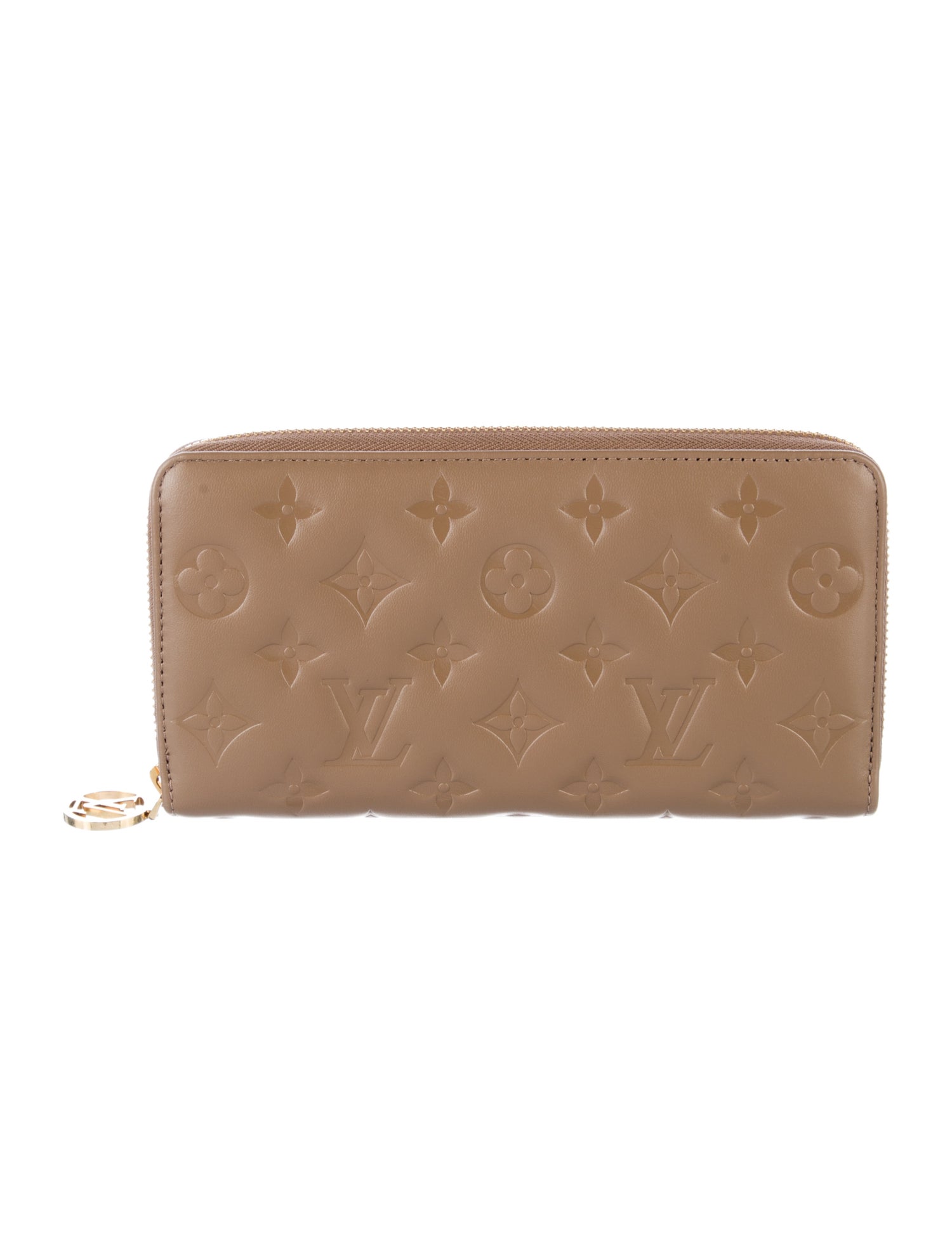 Louis Vuitton Embossed Leather Zippy Wallet